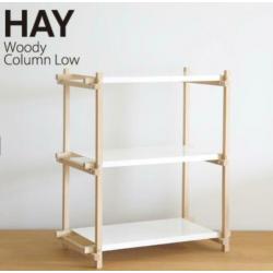 HAY Woody Column Kast Wandrek Rek plankenkast Low Wit NEW*