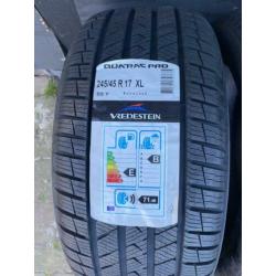 4 seizoenen vredestein Quatrac Pro 245-45-17 99Y XL nieuw