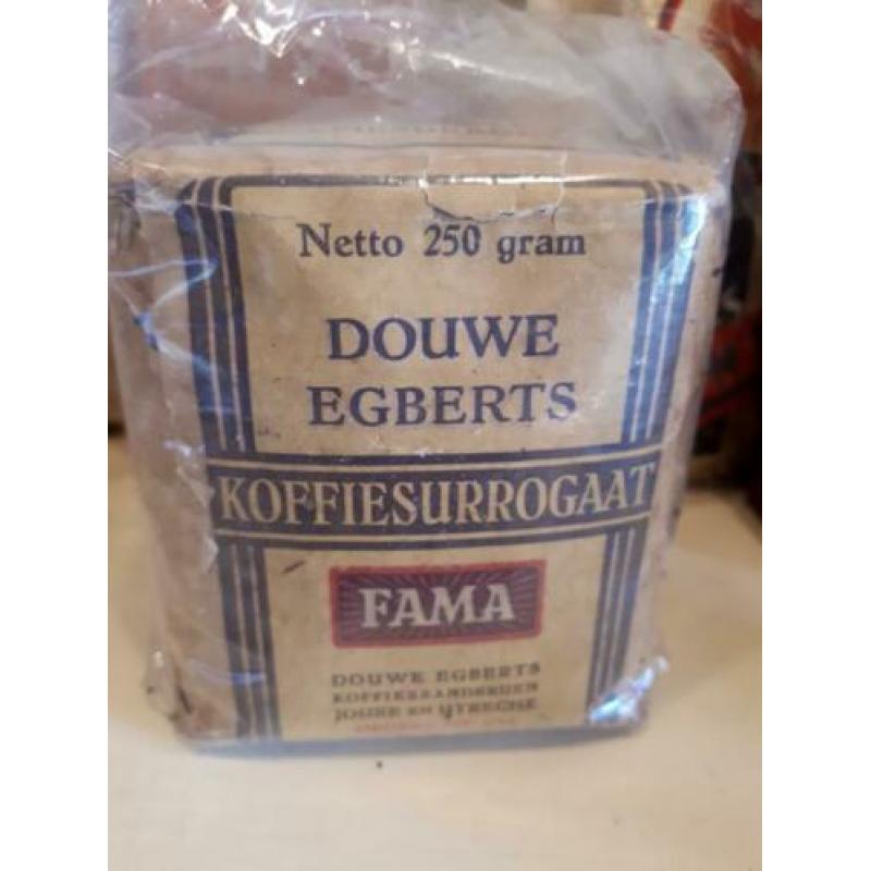 Originele koffie suiker en thee in verpakking