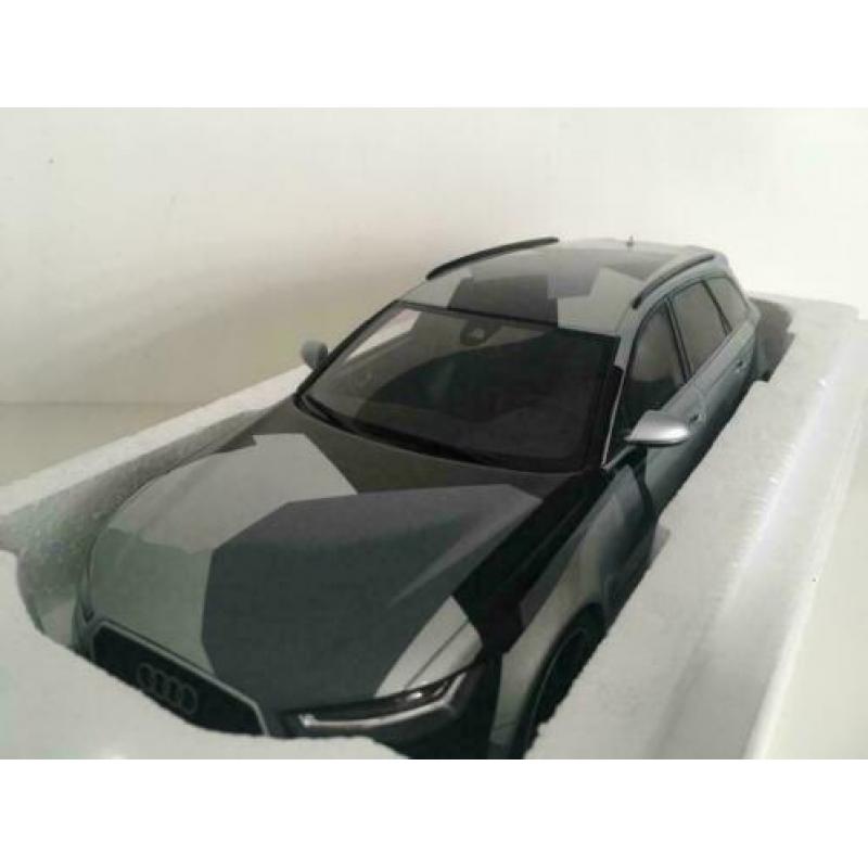 Audi RS6 Camo 1:18 (nieuw)
