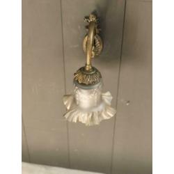 Antiek Frans lampje wandlamp brocante lampje vintage lamp
