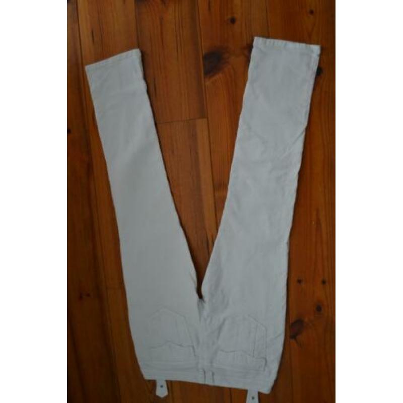 massimo duttti 44 spijkerjeans wit. w34 L34 - br04