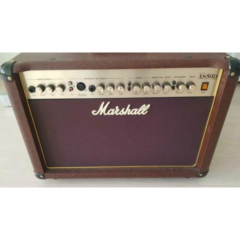 Marshall AS50D gitaarversterker, als nieuw!