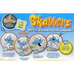 Smurfen skatterz van Kelloggs