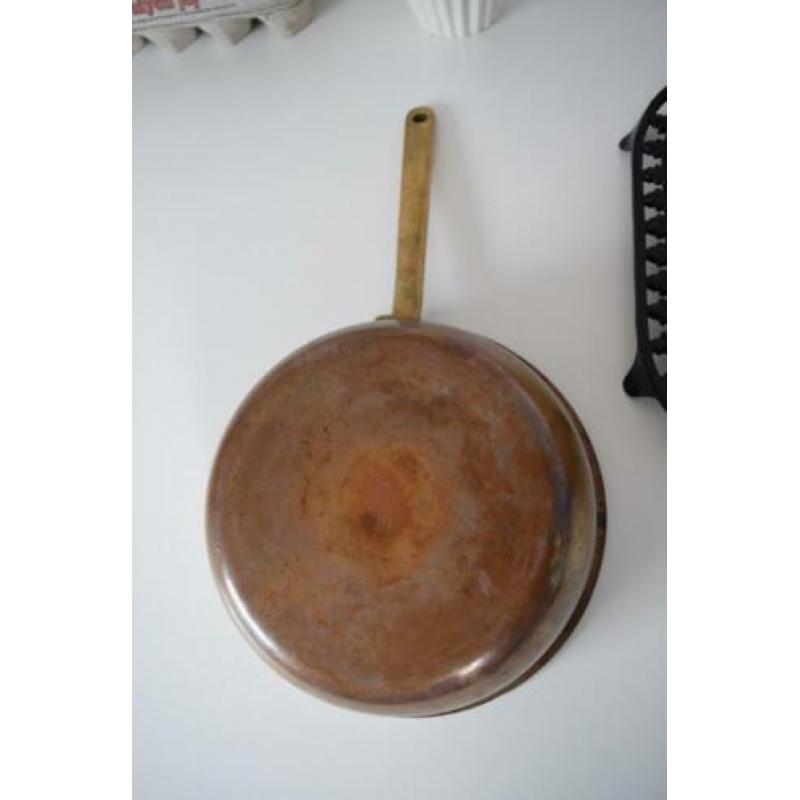 Koperen pan