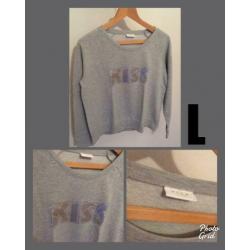 KISS??grijze sweater/trui??L/VILA??42