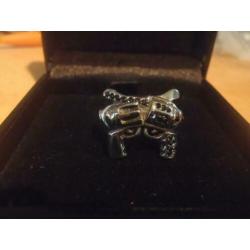 Militaira Stainless Steel Dubbel Colt Pistool Ring