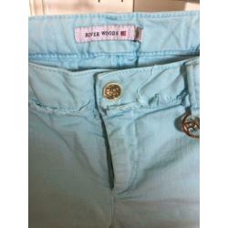 Mooie lichtblauwe Riverwoods broek maat 128