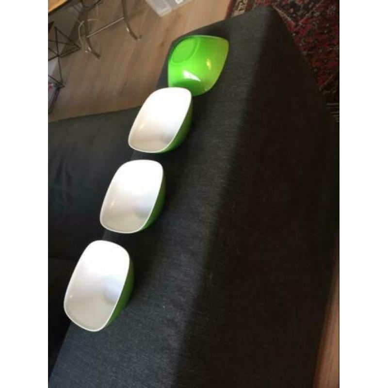 Vier Guzzini Dessert Schaaltjes Groen