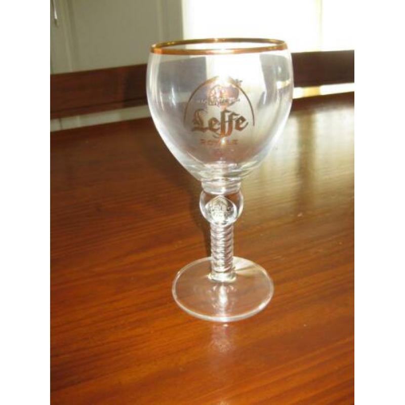 Bierglas bierglazen jopen, leffe, leffe royale , leffe enz.
