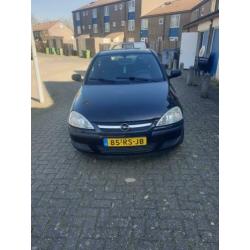 Opel Corsa 1.2 16V Twinport 3D 2005 Zwart