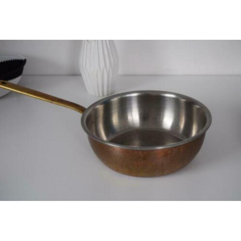 Koperen pan