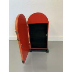Wurlitzer OMT Look CD kastje - retro opbergkast