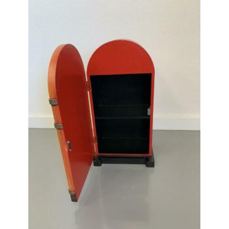 Wurlitzer OMT Look CD kastje - retro opbergkast