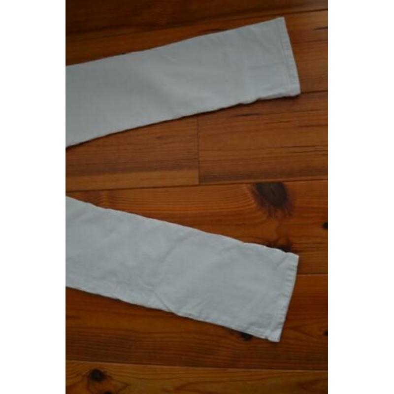 massimo duttti 44 spijkerjeans wit. w34 L34 - br04