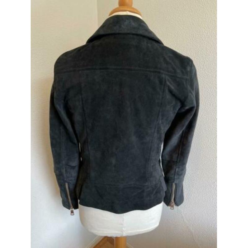 H&M suede jasje maat 34
