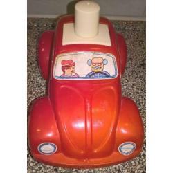 Speelgoed Auto VW Kever Vintage/Aap Mon Chi Chi