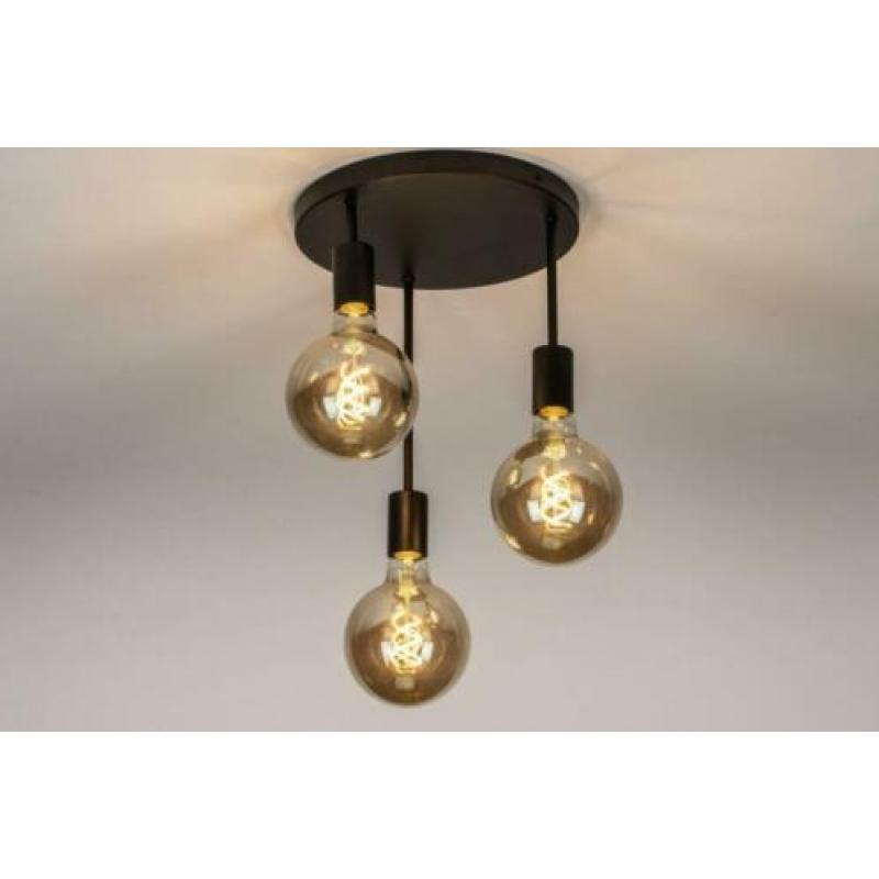 moderne plafondlamp zwart salon tafel slaapkamer keuken lamp
