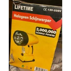 Schijnwerper nieuw in doos