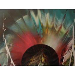 " Together " Acryl 2 luik van B.Williamson