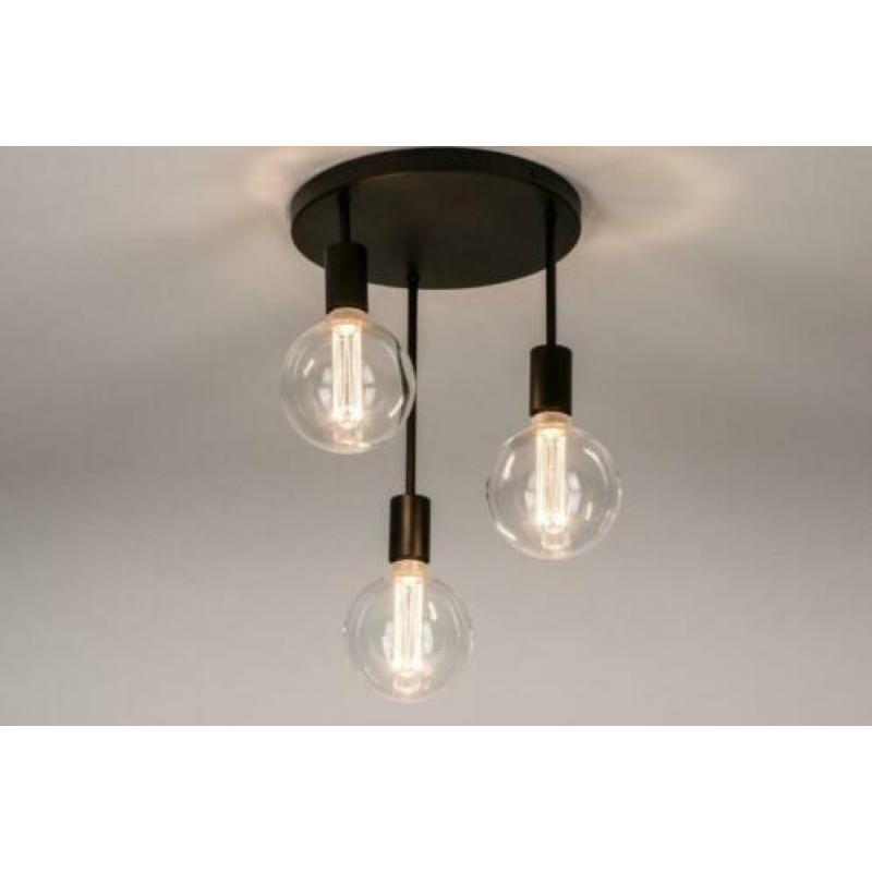 moderne plafondlamp zwart salon tafel slaapkamer keuken lamp