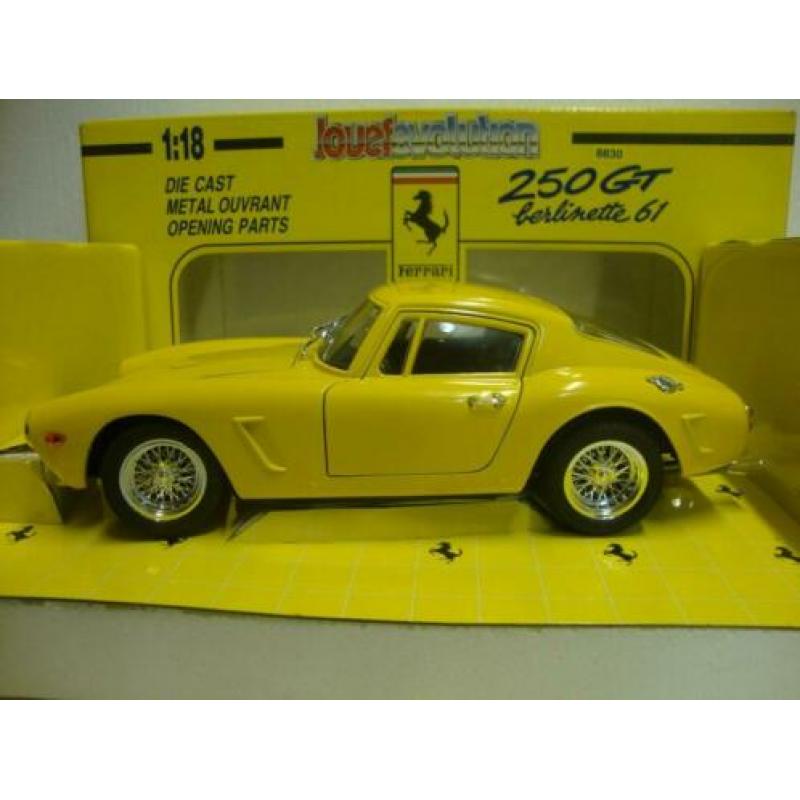 Ferrari 250 GT SWB Berlinetta geel Revell 1:18 KRD