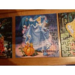 Disney puzzels, prinsessen en tinkerbell