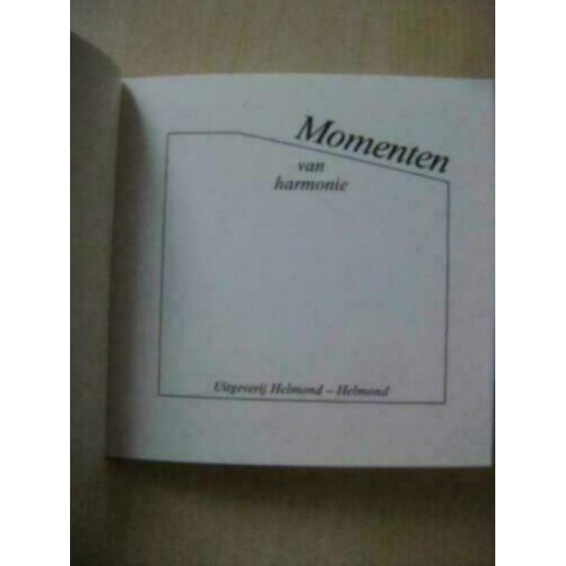 momenten van harmonie ( mini boekje)