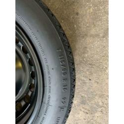 Thuiskomer Reservewiel Volvo V40 16 inch +Gereedschap set