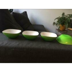 Vier Guzzini Dessert Schaaltjes Groen