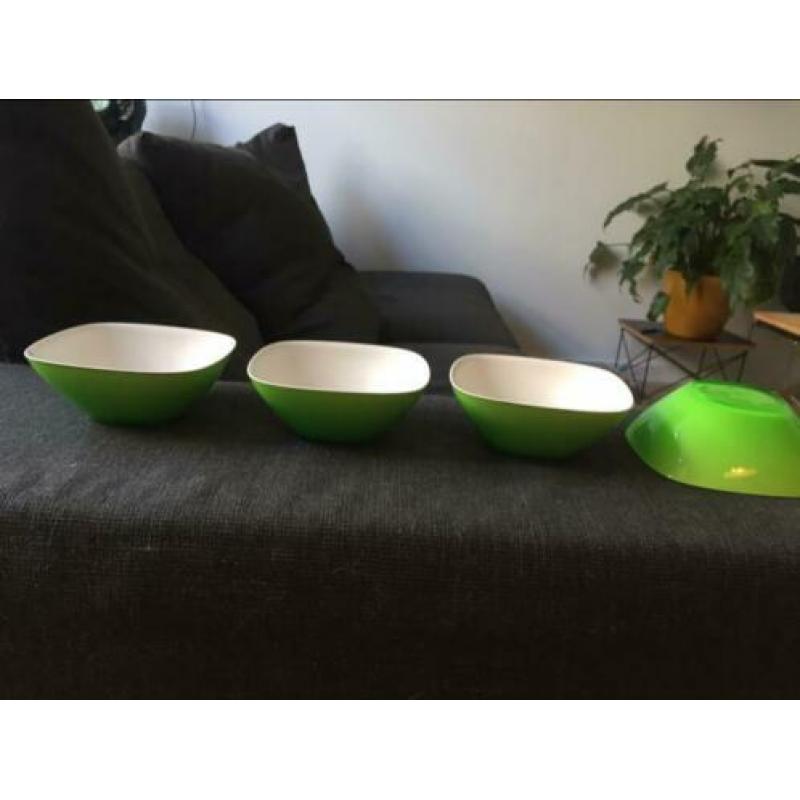 Vier Guzzini Dessert Schaaltjes Groen