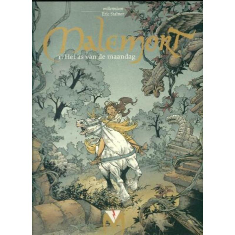 MALEMORT deel 1 t/5 Hardcovers met Stofomslag 1e druk 2000