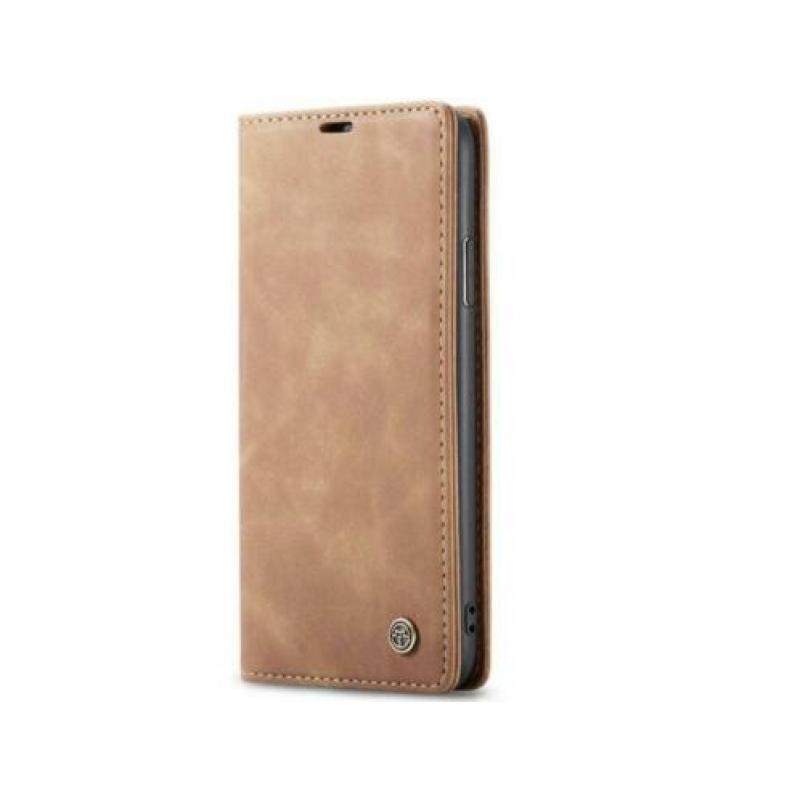 Iphone 11 Pro Max Luxe Retro Wallet Hoesje CASEME