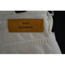 Won hundred pearl tinted white mom fit 5-pocket jeans mt 24