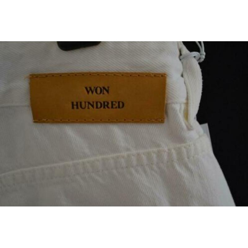 Won hundred pearl tinted white mom fit 5-pocket jeans mt 24