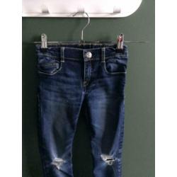 IKKS Spijkerbroek Blauw Slim Fit Maat 110 - 116