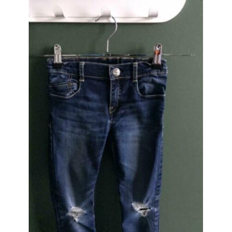 IKKS Spijkerbroek Blauw Slim Fit Maat 110 - 116