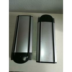 Defecte fiets accu's Gazelle innergy zilver 2 stuks