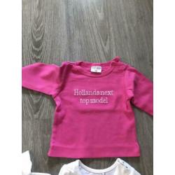 Meisjes baby kleding maat 62
