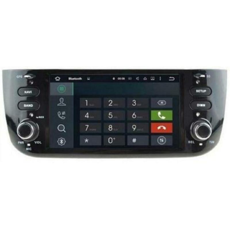 navigatie fiat punto bouwjaar 2012 carkit android 9 usb dab