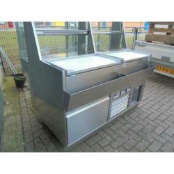 koel / warmhoud vitrine , koeling , koelkast , buffet Snacky