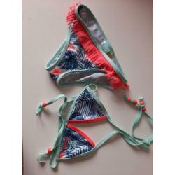 Bikini Quapi 98 104 blauw groen