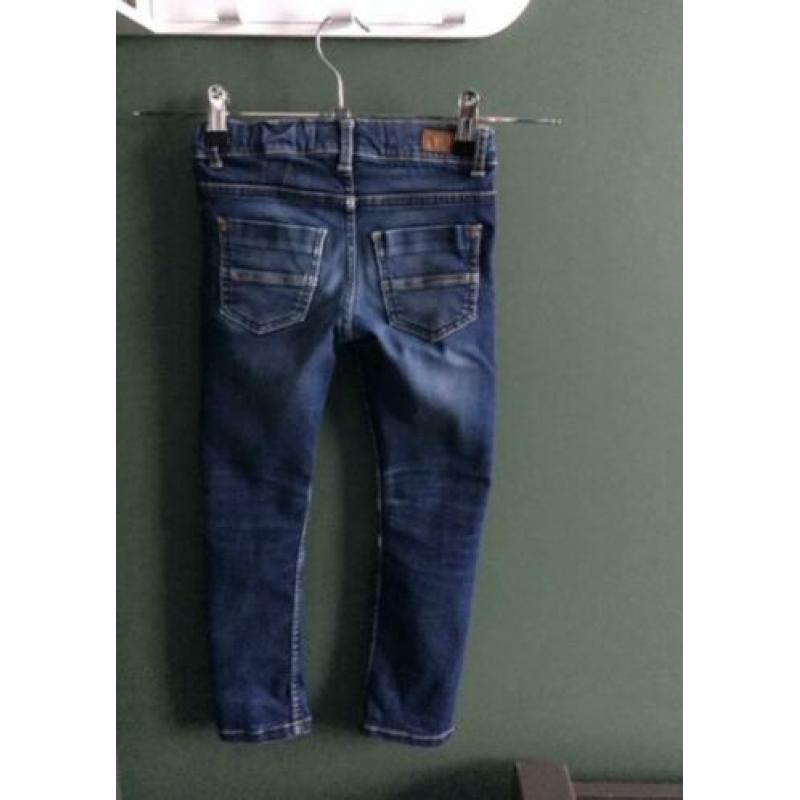 IKKS Spijkerbroek Blauw Slim Fit Maat 110 - 116