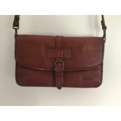 Vintage tas Gabrielle Paris leer