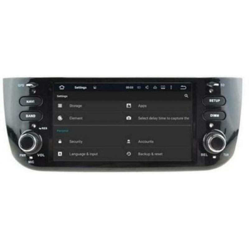navigatie fiat punto bouwjaar 2012 carkit android 9 usb dab