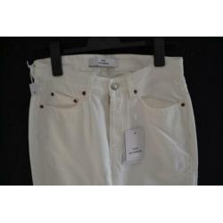Won hundred pearl tinted white mom fit 5-pocket jeans mt 24
