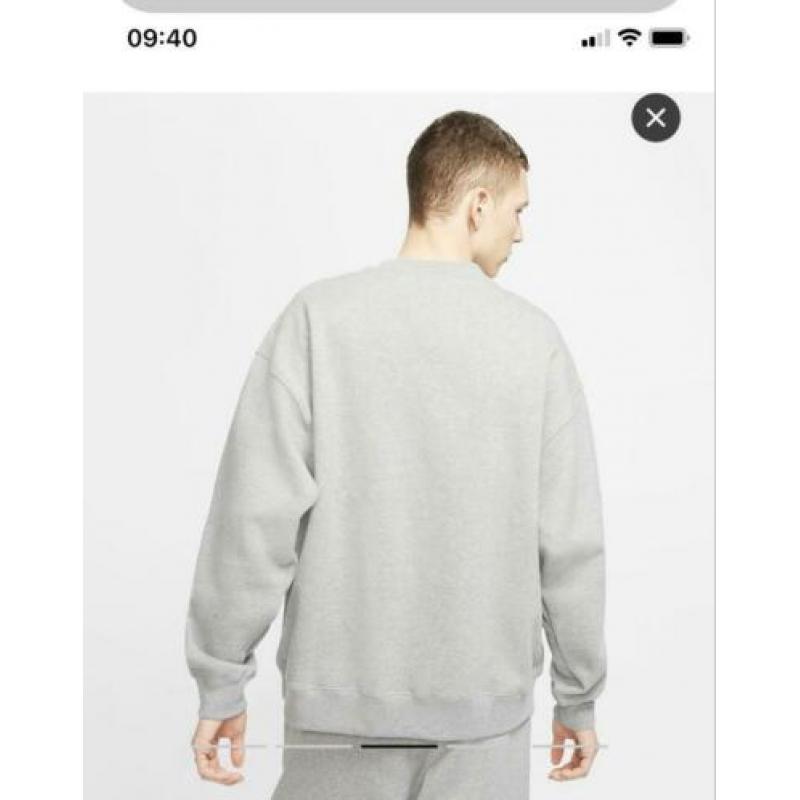Nike x stussy grew sweat grey medium