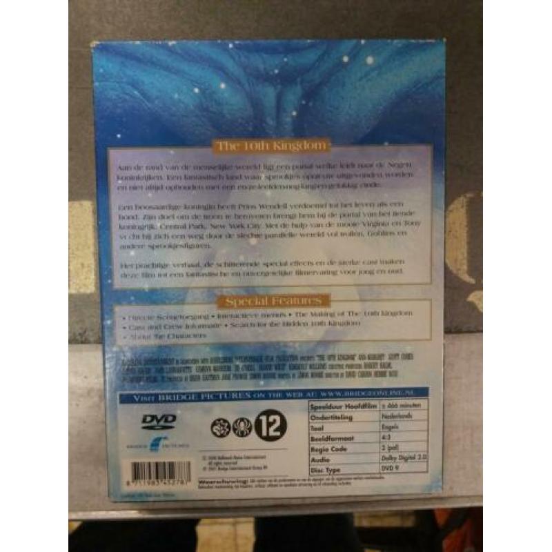 Dvd serie The 10th Kingdom. 3 DVD BOX.