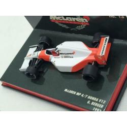 MC Laren mp4-7 Honda v12 Gerhard Berger 1:64 minichamps Pol