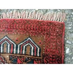 Vintage tapijt handgeknoopt wol